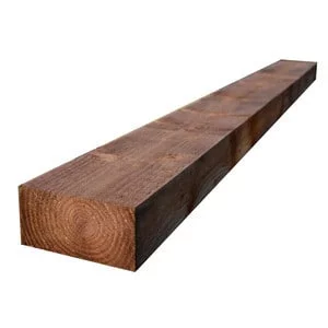 10x Brown Sleepers 2.4m 100x200mm (Pressure treated)