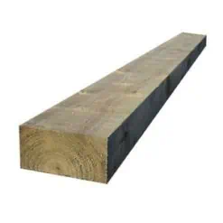 10x Green sleepers 2.4m 100x200mm (Pressure treated)