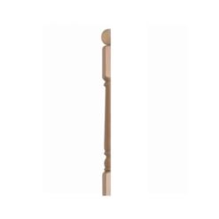 Half Newel - Turned & Square - 91x46mm (1500mm Length)