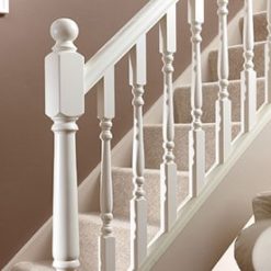 Newel Posts - Turned & Square - 91x91mm/1500mm Length