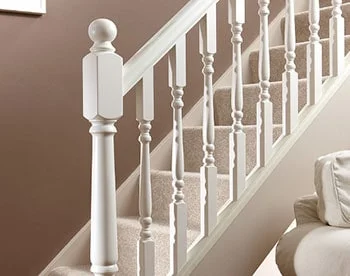 Newel Posts - Turned & Square - 91x91mm/1500mm Length