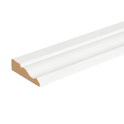 3" Primed MDF Ogee architrave 70mm x 18mm